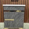 ASEO Modern Vanity Cabinet | Luxury Bathroom Storage Solution