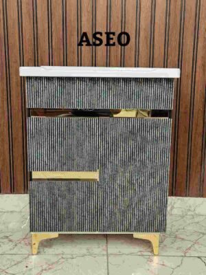ASEO Modern Vanity Cabinet | Luxury Bathroom Storage Solution