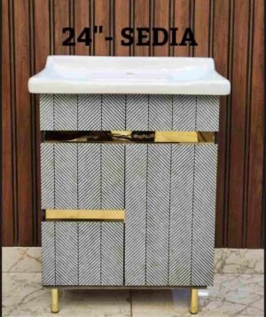 24"/32" SEDIA Modern Bathroom Vanity Cabinet with Basin Premium Designer Wash Basin Unit