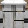 LOUVERS 2322 - Luxury Bathroom Vanity Cabinet with Sink