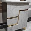 Luxury Marble Finish Bathroom Vanity - ZM-854.